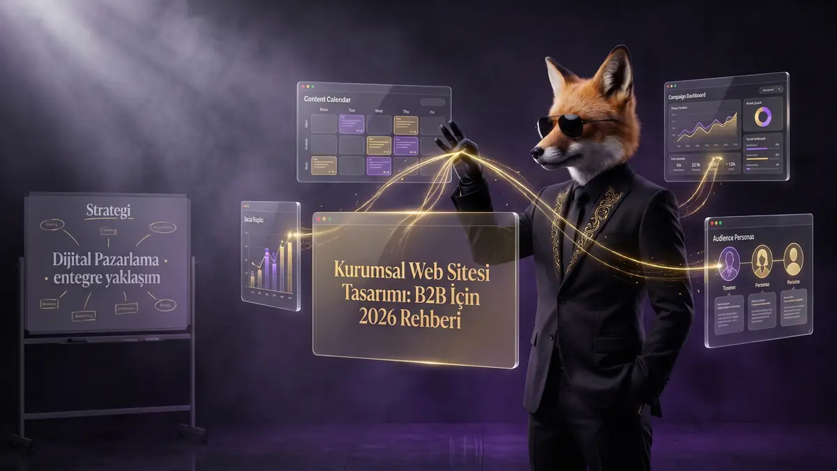 Kurumsal Web Sitesi Tasarımı: B2B İçin 2026 Rehberi